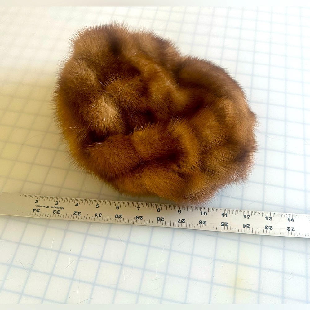 Ethical Vintage Fur Pillbox Hat